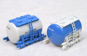 私有 UT1形 タンクコンテナ (ツートンカラー) (2個入) (鉄道模型)