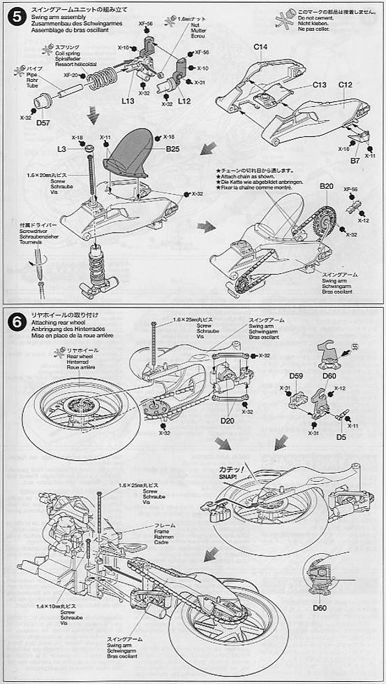 Repsol Honda RC211V`06 (Model Car) Assembly guide3
