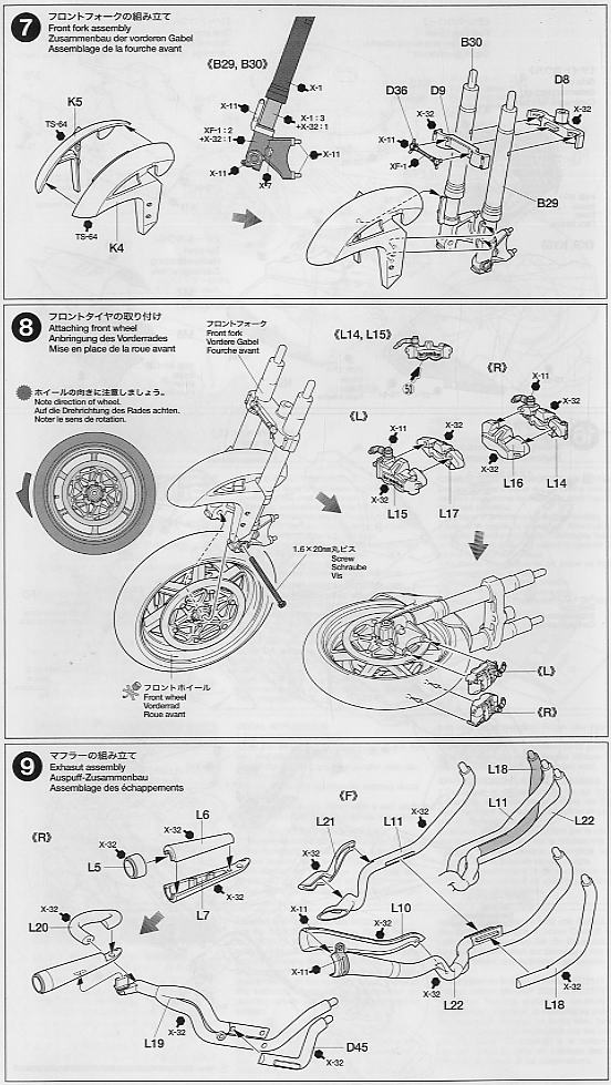 Repsol Honda RC211V`06 (Model Car) Assembly guide4