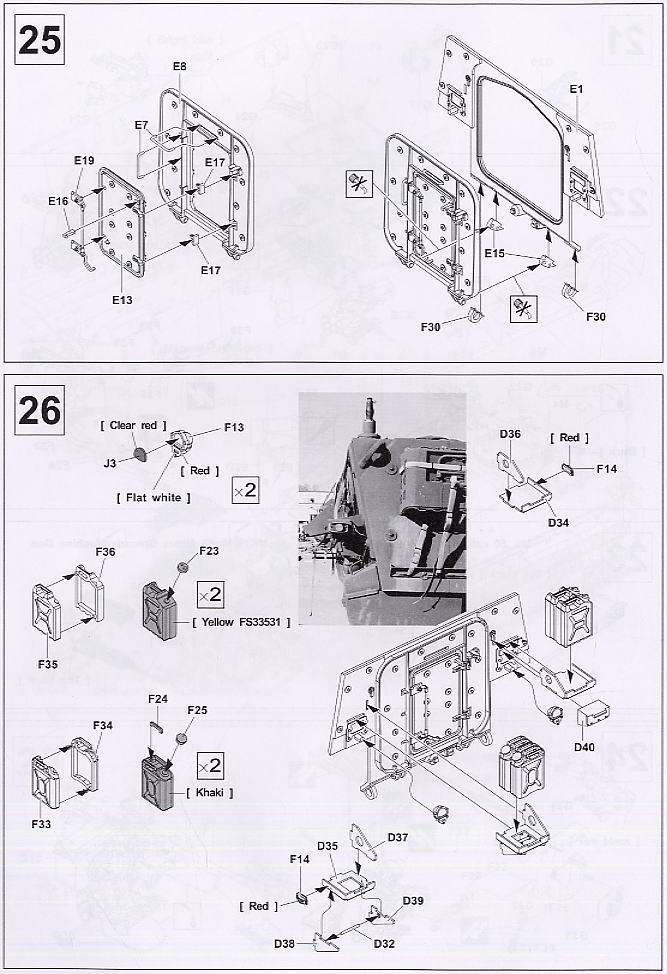 M1126 8x8 ICV Stryker (Plastic model) Assembly guide10