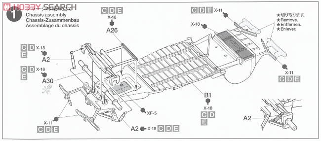 Citroen Traction 11CV (Plastic model) Assembly guide1