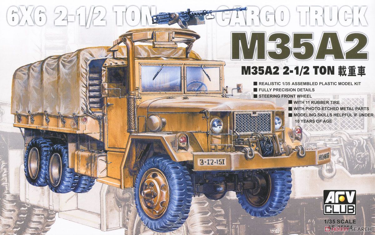 M35A2 2-1/2t Cargo Truck (Plastic model) Package1