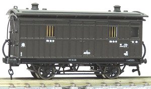 超精密木造客車シリーズ ニ4000 レーザーカット済ペーパーキット (組み立てキット) (鉄道模型)