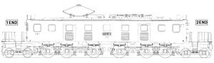 16番(HO) 国鉄EF57 1号機 電気機関車(東北電暖仕様) 組立キット (組み立てキット) (鉄道模型)
