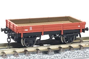 最古土運車 (形式BU) ペーパーキット (組み立てキット) (鉄道模型)