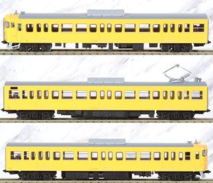 115系300番台 中国地域色 3両セット (3両セット) (鉄道模型)