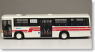 16番(HO) 西鉄 一般路線バス 一般(赤バス)塗装 (KL-UA452MAN・90７0号車) [3] 博多駅行き (ミニカー) (鉄道模型)