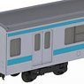 16番(HO) JR東日本 209系 直流電車タイプ (京浜東北色) サハ209 キット (組み立てキット) (鉄道模型)