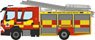 (OO) ボルボ FL 消防車 ウエストサセックス消防署 (鉄道模型)
