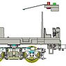 16番(HO) クハ101用トレーラーユニット完成品 (鉄道模型)