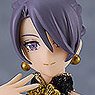 figma Female Body (Mika) with Mini Skirt Chinese Dress Outfit (Black) (PVC Figure)
