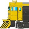 RENFE diesel locomotive 321 w/snow-plough yellow-grey livery w/yellow numbers w/DCC sound (鉄道模型)