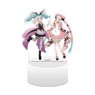Idol Land PriPara Light Up Acrylic Stand (Amari & Pololo) (Anime Toy)
