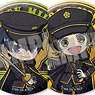 Blue Lock Trading Hologram Can Badge MILITARY Ver. (Set of 8) (Anime Toy)