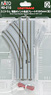 UNITRAM ユニトラム 電動ポイント軌道プレート R180mm (左) ＜ TWEP180-L ＞ (1本入) (鉄道模型)