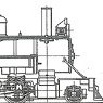 (HOn2 1/2) S. R. & R. L. 2-6-2 No.18 (サンデーリバー鉄道 蒸気機関車 18号機) (組み立てキット) (鉄道模型)