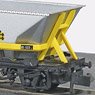 イギリス2軸貨車 MGR石炭ホッパー車 (シルバー/イエロー) 【NR-302】 ★外国形モデル (鉄道模型)