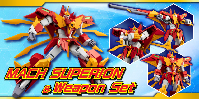 MACH SUPERION & Weapon Set
