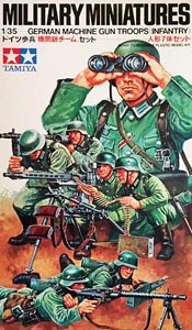 ドイツ歩兵機関銃チームセット (プラモデル)