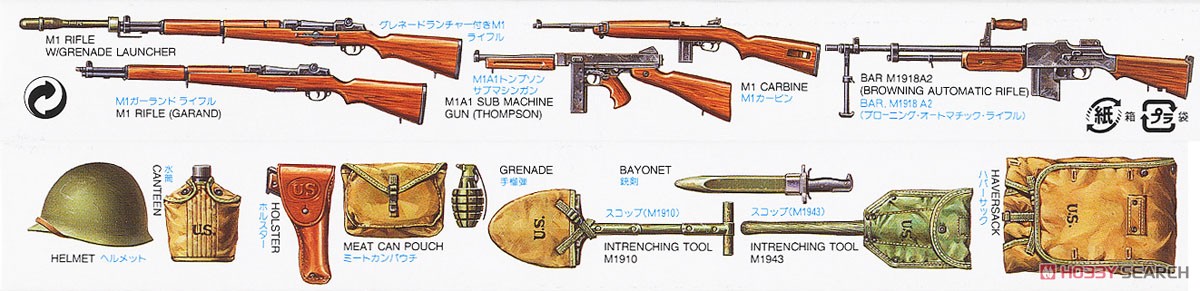 アメリカ歩兵攻撃セット (プラモデル) 解説3