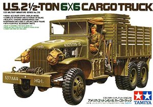 U.S.21/2-ton 6X6 Cargo Truck (Plastic model)