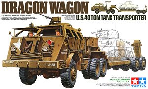 アメリカ40トン戦車運搬車 ドラゴンワゴン (プラモデル)