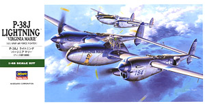 P-38J Lighting Virginia Marie (Plastic model)