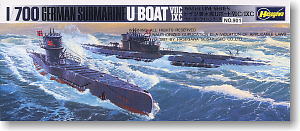 ドイツ海軍 潜水艦 Uボート 7型C/9型C (プラモデル)
