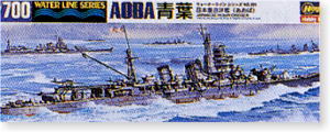 IJN Heavy Cruiser Aoba (Plastic model)