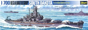 USS Battleship South Dakota (BB-57) (Plastic model)