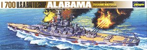 USS Battleship Alabama (BB-60) (Plastic model)