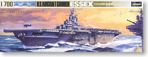 USS Aircraft Carrier Essex (CV-9) (Plastic model)