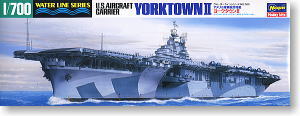 U.S. Aircraft Carrier Yorktown II (CV-10) (Plastic model)