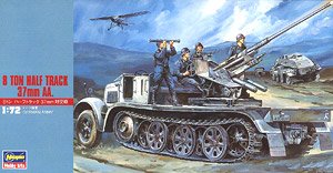 8トン ハーフトラック 37mm 対空砲 (プラモデル)