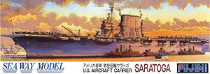 USS Aircraft Carrier Saratoga (Plastic model)