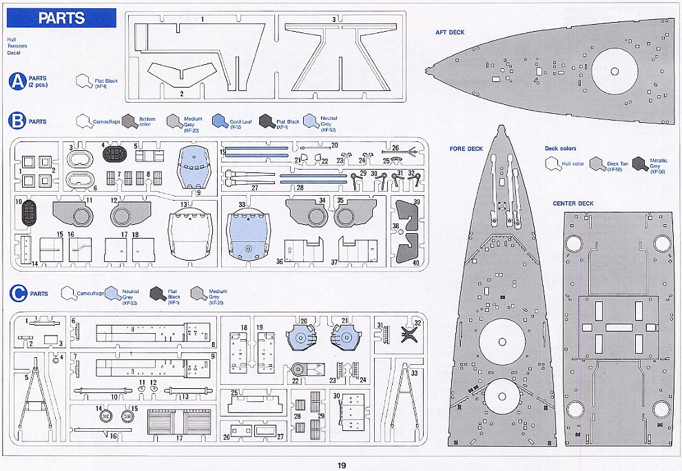 イギリス戦艦 プリンス・オブ・ウェールズ　(プラモデル) 英語設計図14