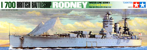 イギリス海軍 戦艦ロドネイ (プラモデル)