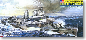 USN Destroyer Allen.M.Sumner (Plastic model)
