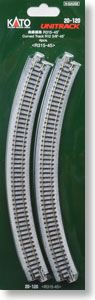 Unitrack Curved Track R315-45 degree (R12 3/8-45 degree) < R315-45 > (4pcs.) (Model Train)