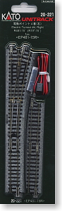 Unitrack Electric Turnout #4, Right R481-15 (R19-15 degree) < EP481-15R > (1pc.) (Model Train)
