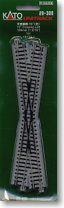 Unitrack 15 degree Crossing Left 186mm (7 5/16``) < X15L > (1pc.) (Model Train)