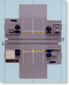自動踏切基本セット (直線124mm) (鉄道模型)