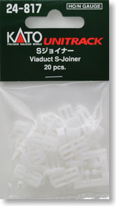 Unitrack Viaduct S-Joiner (20pcs.) (Model Train)