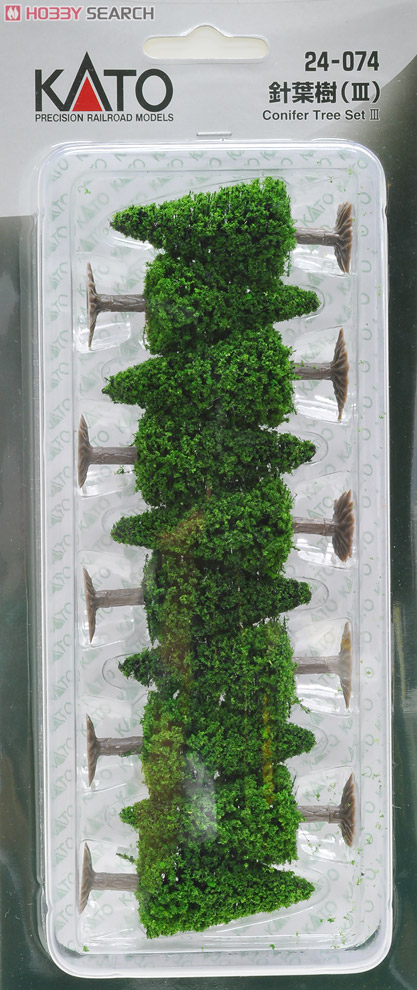 Conifer Tree Set III (10pcs.) (Model Train) Item picture1
