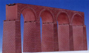 The Brick Arched Bridge (Unassembled Kit) (Model Train)