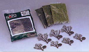 Tree Kit Broad-leaved Tree (Middle) (14pcs.) (Model Train)