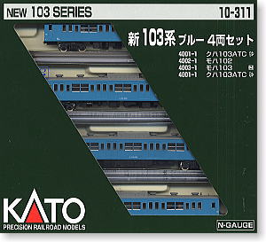 新103系 ブルー (4両セット) (鉄道模型)