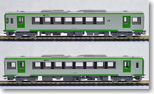 Kiha111-100 + Kiha112-100 (Add-On 2-Car Set) (Model Train)