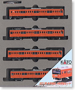 Series 201 Chuo Line Color (Add-on 4-Car Set) (Model Train)