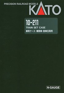 Train Set Case B (For 1 Locomotive + 6 Passenger Cars) (Model Train)